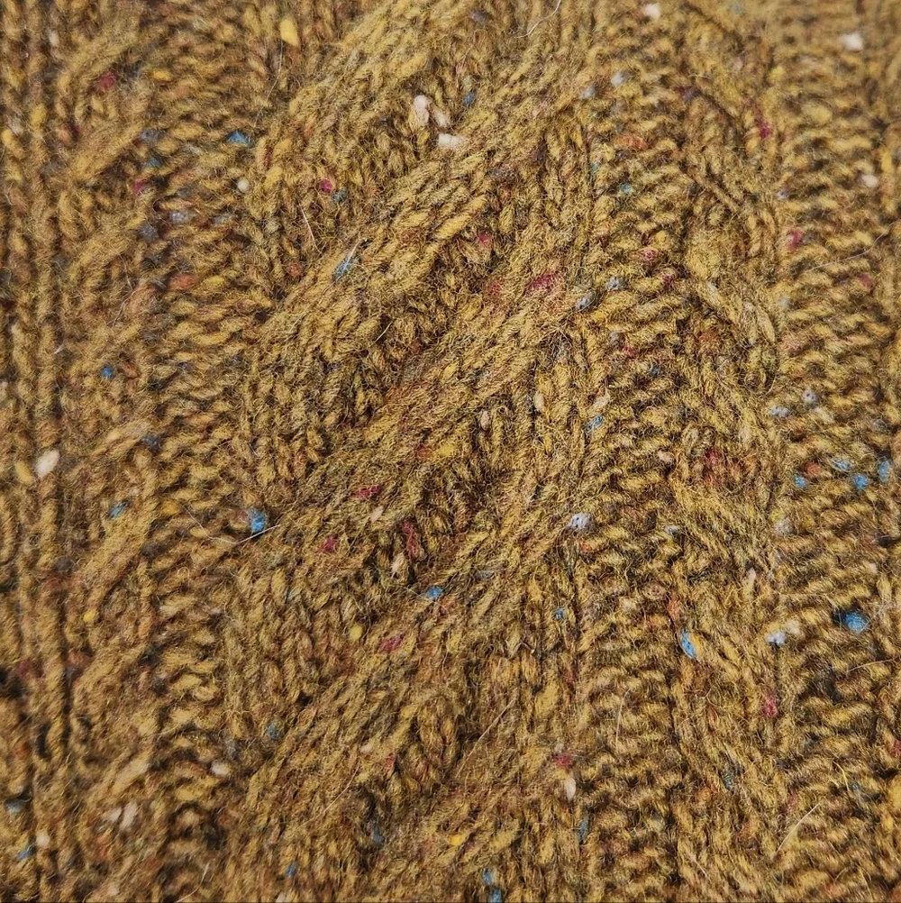 J. Crew Wool Blend Cable Knit Sweater